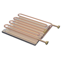 custom design square heatsink anodized